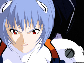 Anime bluehair redeyes gun robot - red eye free wallpaper