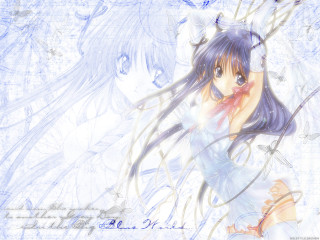 Anime girl white dress arms - her arm free wallpaper for desktop