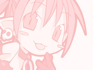 Pink hair skull lineart yandere - lineart free wallpaper for desktop