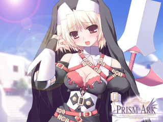 Cosplay woman sword blue sky - a sword and a sword free wallpaper