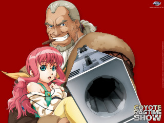 Cartoon character girl washing machine - a man in the background free wallpaper