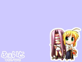 Blonde girl pixel art purple - sticker free wallpaper