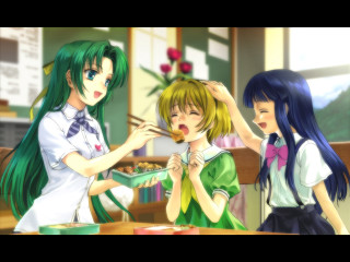 Group girls food blurry characters - a group of girls free wallpaper