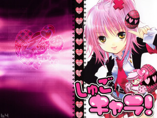 Pink hair anime girl heart - heart free wallpaper for desktop