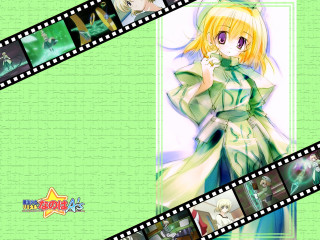 Girl green dress camera star - a green dress free wallpaper for desktop