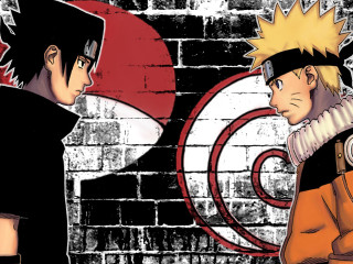 Anime uchiha sasuke uzumaki naruto - circle free wallpaper for desktop