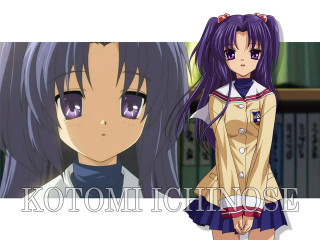 Girl uniform dress purple eyes - long hair free wallpaper