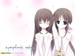 Two anime girls white dresses - white dress free wallpaper