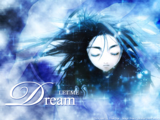 Dream blue background anime fantasy - dreamlike free wallpaper for desktop