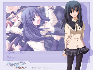 Girl school uniform sword plaid - purism free wallpaper for desktop