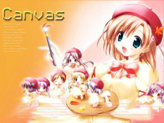 Blonde girl hat broom food - artist free wallpaper