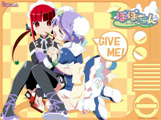 Anime girls argyle checkered poster - me free wallpaper