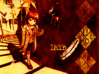 Girl feather wall ai mitsu - a feather free wallpaper