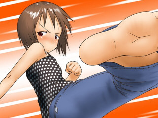 Woman polkatop redbackground giantess ayakorokkaku - giantess art free wallpaper for desktop