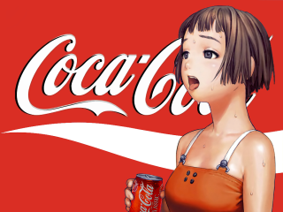 Coca cola woman holding can - dorothy coke free wallpaper