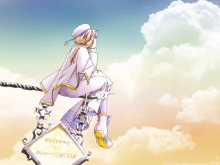 Woman wire welcome sign anime - a wire free wallpaper