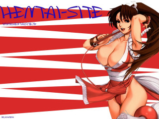 Woman red skirt sword japanese - a sword in front free wallpaper