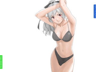 Eizan kikukawa bikini hat red - her head and a hat free wallpaper