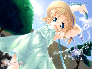 Woman sword white dress tree - her hand and a tree in the background free wallpaper