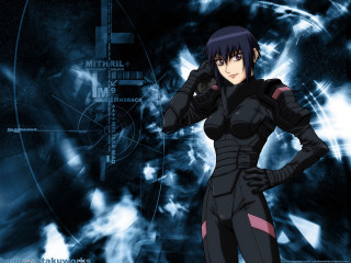 Woman black suit astral cityscape - a black suit free wallpaper for desktop