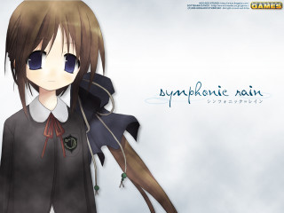 Anime longhair blackjacket whiteShirt blueSky - a black tie free wallpaper