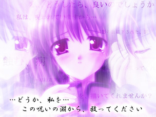 Purple hair anime girl cellphone - the camera free wallpaper for desktop