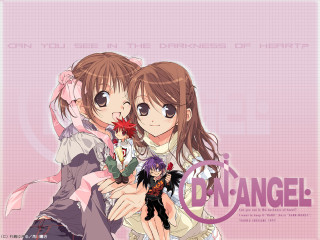 Two anime girls long hair 2 - free anime wallpaper