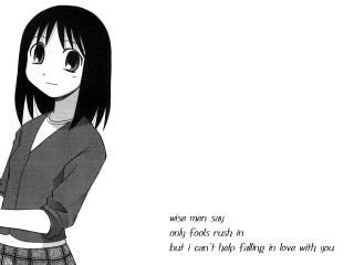 Black haired girl knife manga - the side of the picture free wallpaper