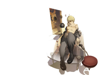 Man horse mirror door cedric - a horse in front free wallpaper