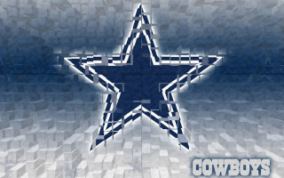 Star squares blue white cowboys - clear eye free wallpaper