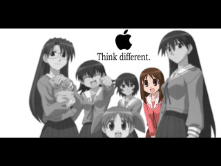 Anime girls schooluniform blurry depthoffield - them in front free wallpaper