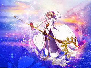 Woman white dress wand hat - a wand free wallpaper