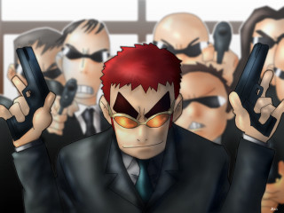 Man suit gun phone blurry - a man in a suit holding free wallpaper