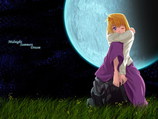 Purple dress girl hugging man - a purple dress free wallpaper for desktop