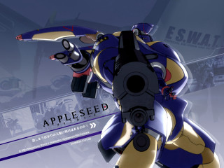 Robot gun appleseed poster mecha - its hand free wallpaper