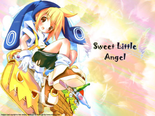 Anime hat sword flower basket - a hat and a sword free wallpaper