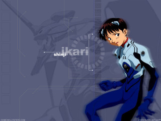 Anime blue suit portrait kishiro - text free wallpaper