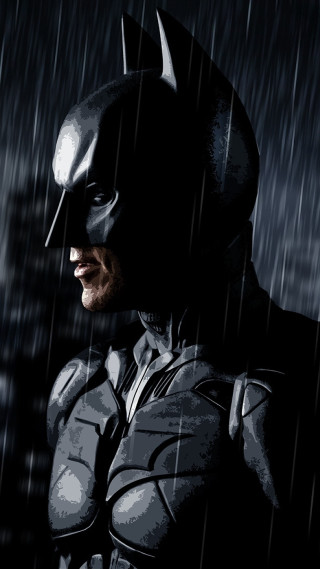 Batman rain military matte portrait - a man in a batman costume free wallpaper