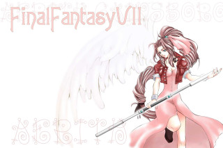 Girl sword angel wings final - final fantasy free wallpaper