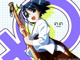 Anime character baseballbat purple background - a baseball bat free wallpaper