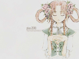 Girl flower braid cellphone smile - long hair and a flower free wallpaper for desktop