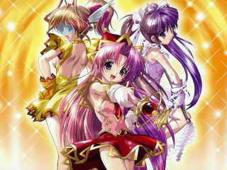 Anime girls starry rayonism magical - manga and anime 1 9 9 9 free wallpaper