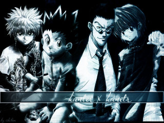 Anime group blackwhite blue lesnabis - yusuke murata free wallpaper for desktop