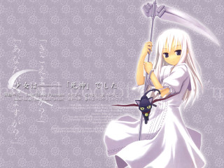 Anime character sceptacle sword purple - a anime character holding free wallpaper
