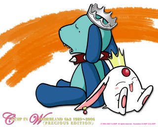 Cartoon crown large object pop - his head free wallpaper