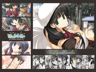 Anime collage girl hat man - a collage of anime characters free wallpaper