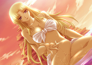 Cartoon woman beach bikini pink - a cartoon picture of a woman in a bikini free wallpaper