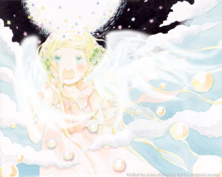 Angel wings halo star alice - a halo free wallpaper