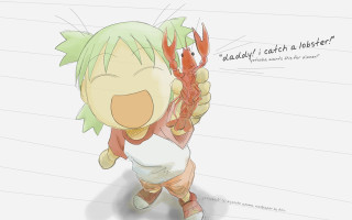 Person holding lobster alice prin - a drawing of a person holding free wallpaper