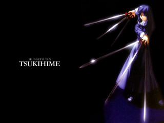 Anime scythe blue background portrait - a pair of scissors free wallpaper for desktop